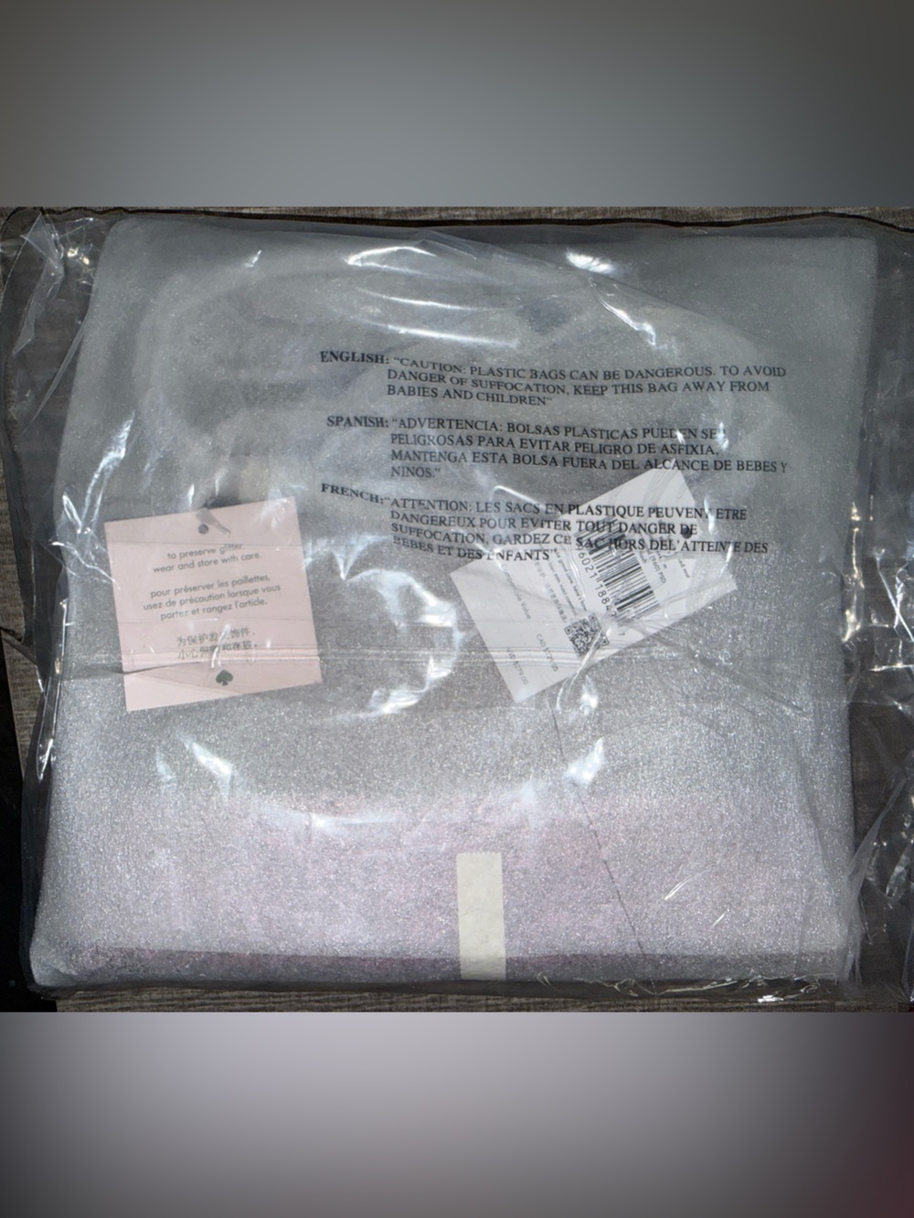 kate spade Pink Glitter and Maroon Saffiano Crossbody Bag - Picture 5 of 8